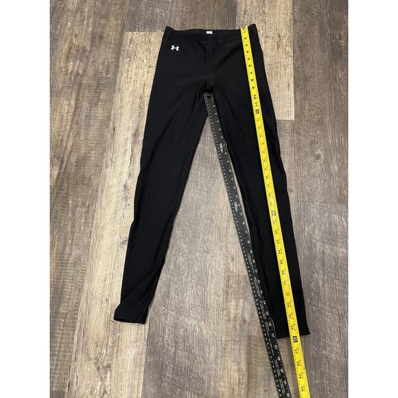 Under Armour Womens Size Small Black Base Layer Leggings Stretchy Full Length UA - Picture 11 of 13